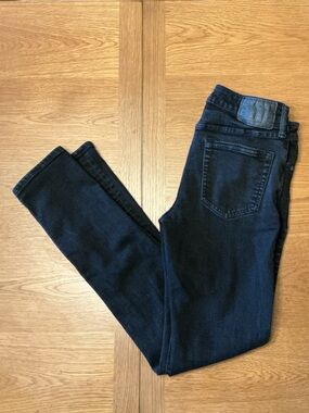 American Age Men’s Slim Straight Jeans in Dark Blue